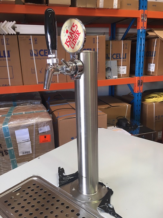 Chiller Keg Fridge 2 Door, Stainless Steel Pacificool Ltd