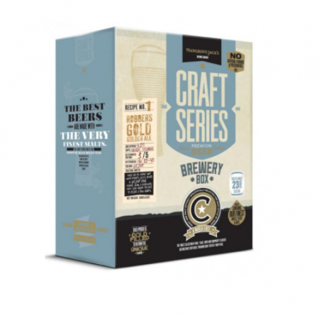 Mangrove Jack’s Craft Series Robbers Gold/Golden Ale Brewery Box 3kg