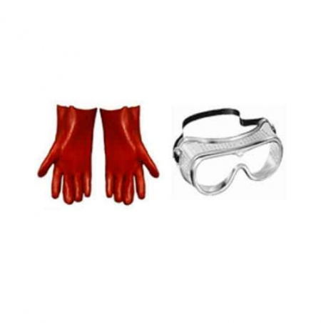 Safety Set Goggle & Gloves