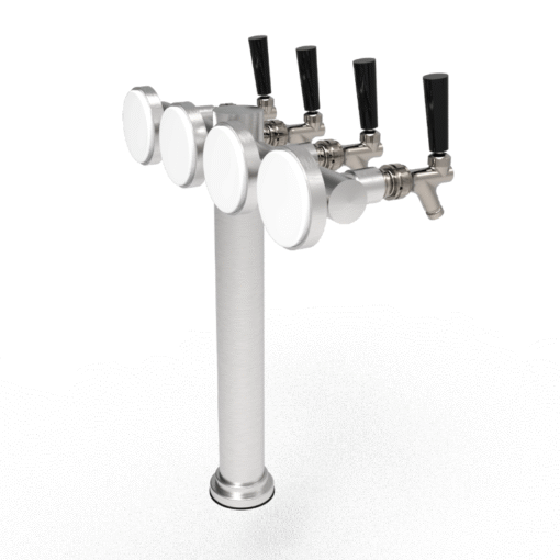 T-Bar 1/2/3/4-Way LED Recirc Brushed Stainless Steel